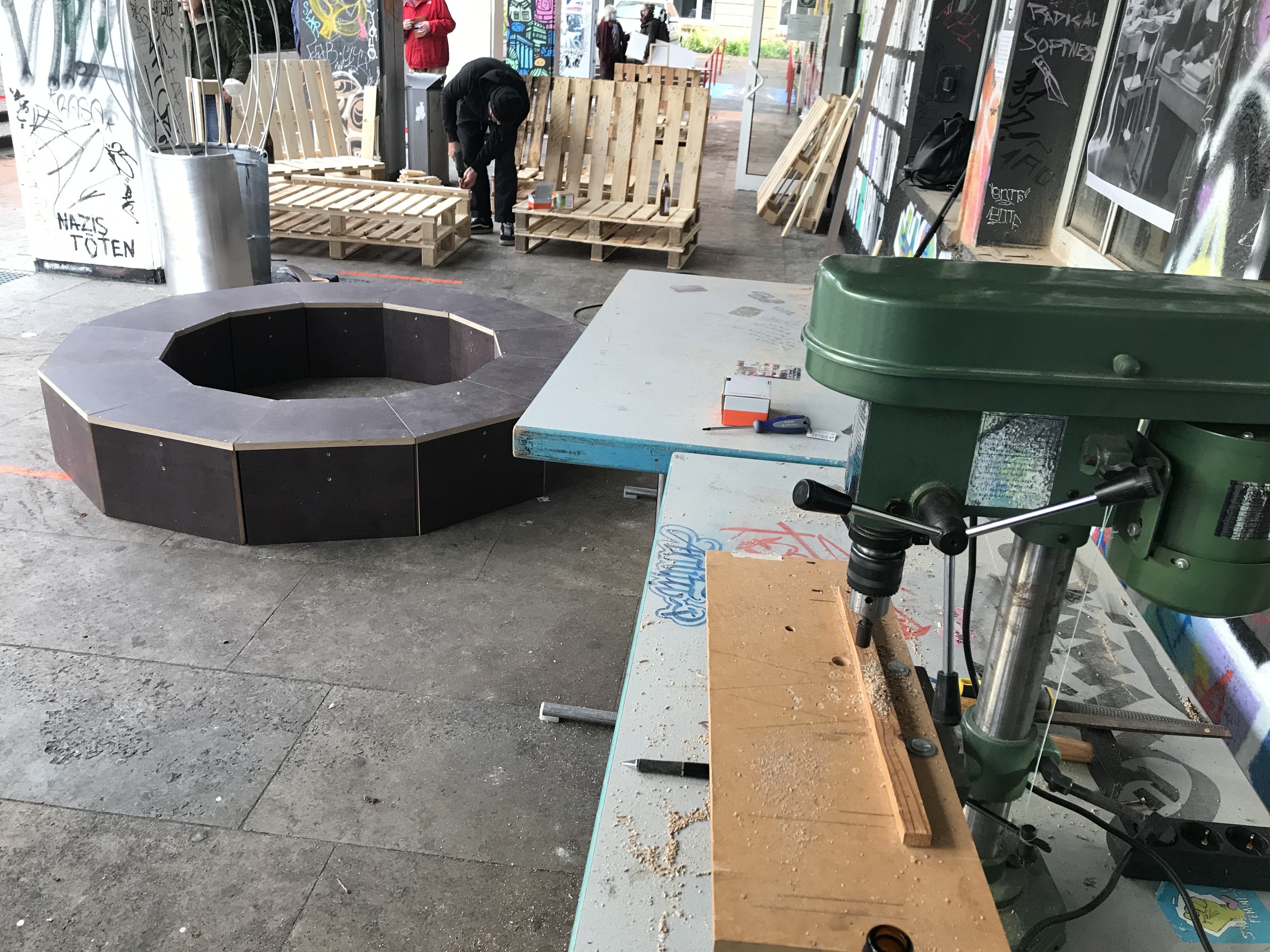 Bauhütte Campus Bockenheim