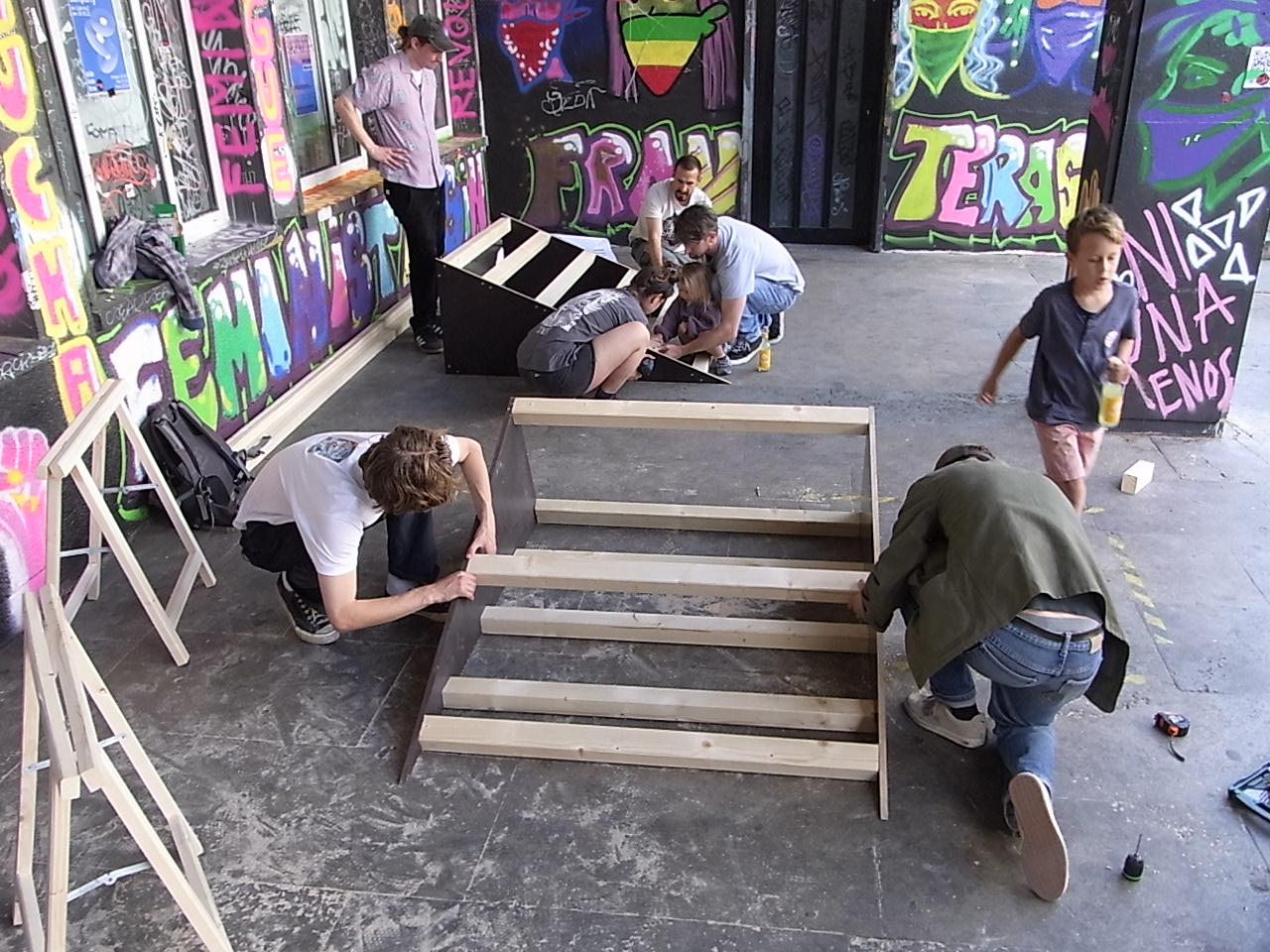 Bauhütte Campus Bockenheim