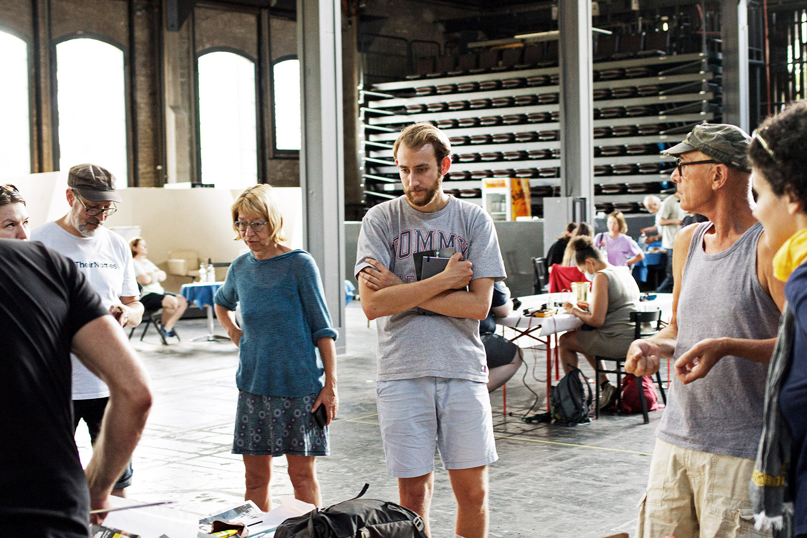 Projekt Share mit dem Schauspiel Frankfurt im Bockenheimer Depot ©Julian Marbach