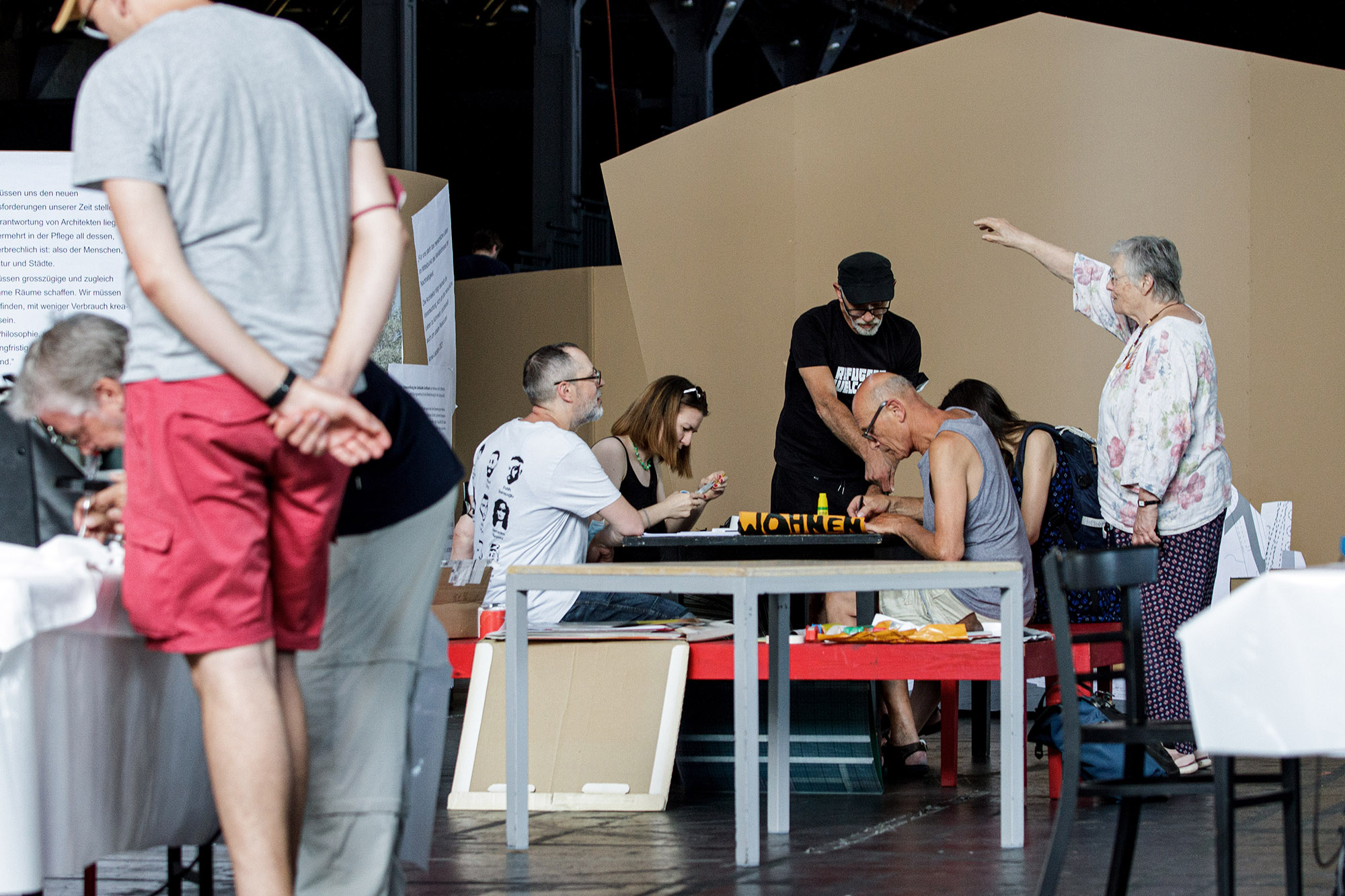 Projekt Share mit dem Schauspiel Frankfurt im Bockenheimer Depot