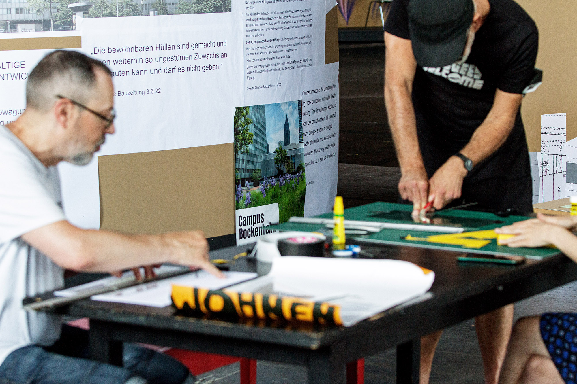 Projekt Share mit dem Schauspiel Frankfurt im Bockenheimer Depot